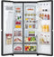 LG GSLE91EVAB - Amerikaanse koelkast - 623L - Water- en ijsdispenser - Zwart