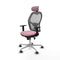 Piqueras y Crespo 1D086G2 - Bureaustoel - Hoofdsteun - Roze