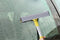 Dunlop Autoruitenreiniger - Raamwisser en Schrobber - 20 cm breed - Geel