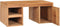 vidaXL - Salontafel - 90x50x40 - cm - massief - teakhout