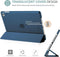 Hoes voor iPad Air 2 Case 2014 Release, Ultra Thin Lichtgewicht Hoesje Beschermhoes Smart Folio Cove