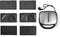 Nedis Multi grill - Grill / Sandwich / Waffle - 800 W - 21.5 x 12 cm - Automatische temperatuurregeling - Kunststof