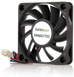 Startech.com - Ventilator 60x10mm - Kogellagers TX3 Connector 28dB(A) - Zwart