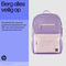 HP Campus Backpack - Rugzak voor 14-15.6 inch laptop - 3 vakken - Lavendel