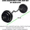 Iron Gym - 23kg Verstelbare Curl Bar Set - Ergonomisch design (1 set)