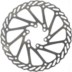 Remschijf 160mm RVS Disk Rotor - 6 gaats montage - inclusief boutjes - Zilver