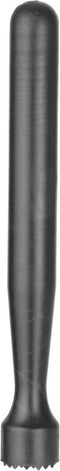 BarUp Cocktailstamper met Puntige Kop - Cocktail Muddler - Zwart - Ø3,4x20,7cm