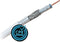 Hirschmann TRI6-B2CA-100B Coaxkabel op Haspel 6.9 mm 100 m