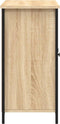 vidaXL - Dressoir - 100x35x70 - cm - bewerkt - hout - sonoma - eikenkleurig