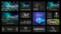 Philips PicoPix MaxTV - Mobiele projector - Android TV 1080p - 120 inch beeld