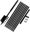 vidaXL - Grondboor - met - handvat - 180 - mm - en - verlengstukken - 9 - m - (staal)