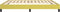 vidaXL - Bedframe - zonder - matras - 160x200 - cm - stof - groen