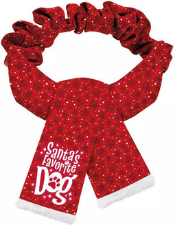 Plenty Gifts Kerst Sjaal - Honden Sjaal - Favorite Dog Poot