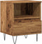 vidaXL - Nachtkastje - 40x35x50 - cm - bewerkt - hout - oud - houtkleurig