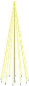 vidaXL - Kerstboom - met - grondpin - 732 - LED's - warmwit - 500 - cm