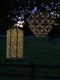 Lumiz Solar Tuinverlichting - Tuinverlichting op zonne energie - Tuinverlichting - Buitenlampjes - Tuinverlichting op zonneenergie - Buitenverlichting - Buitenlamp - Decoratie - Mandela Balloon - 30 cm - Zeeblauw
