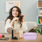 Kleine make-uptassen voor dames, toilettas, make-uptas, reistas, cosmeticatas, corduroy make-uptas m