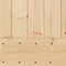 vidaXL - Schuifdeur - met - beslag - 90x210 - cm - massief - grenenhout
