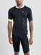 Craft Adopt - Fietsshirt Heren - Zacht en elastisch - Black/Snap - Maat XXL
