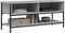 vidaXL - Tv-meubel - 100x35x45 - cm - bewerkt - hout - grijs - sonoma - eikenkleurig