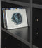 Tectake Kastenwand - CD-rek - Opslag voor 820 cd's - Zwart 180 x 102 x 23,5 cm