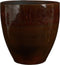 Mica Decorations bloempot Abruzzo bruin D 35 H 37 cm