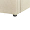 DREUX - Bed met opbergruimte - Beige - 180 x 200 cm - Polyester