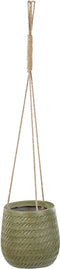 LIVADIA - Bloempot - Olijfgroen - 20 cm - Vezelklei