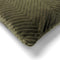 Dutch Decor ZICO - Kussenhoes zigzag 45x45 cm Chive - groen - superzacht - met rits