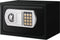 BRASQ Elektrische Kluis Zwart - 31x20x20 cm - Cijferslot - incl. Bevestigingsmateriaal - Geldkist - geldkluis - Geldkistje met cijferslot