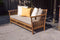 Exotan Bamboo Tuinbank Incl Kussens - Bamboe - Naturel - 86x185x80
