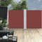 vidaXL - Windscherm - uittrekbaar - 170x600 - cm - bruin