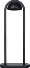 Atmooz - Tafellamp Mika - Zwarte Leeslamp - Geïntegreerde LED - Slaapkamer / Woonkamer / Eetkamer - Hoogte 41cm - Industrieel - Metaal