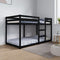vidaXL - Stapelbed - 90x190 - cm - massief - grenenhout - zwart