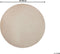 GESI II - Laagpolig vloerkleed - Beige - 140 cm - Viscose