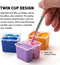 HIMI - Gouache - set van 36 kleuren 12g - Twin split cups - Lila (set van 36)