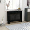 vidaXL Radiatorombouwen 2 st 112x19x81.5 cm MDF wit