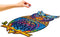 UNIDRAGON Houten Puzzel Voor Volwassenen Dier - Charmante Uil - 366 stukjes - King Size 25x43 cm