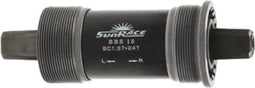 Sunrace BBS15 - Trapas BSA 68/122 mm - Stalen as en cups - Zwart