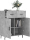 vidaXL - Dressoir - 69,5x34x90 - cm - bewerkt - hout - betongrijs