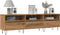 vidaXL - Tv-meubel - 150x30x44,5 - cm - bewerkt - hout - artisanaal - eikenkleur