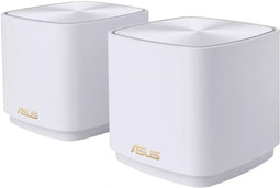ASUS ZenWiFi XD4 Plus - AX1800 Wifi 6 Mesh Router - Veilig internet - Wit (2 stuks)