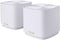 ASUS ZenWiFi XD4 Plus - AX1800 Wifi 6 Mesh Router - Veilig internet - Wit (2 stuks)