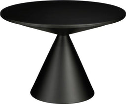 Mica Decorations Royale - Bijzettafel - H42 x Ø60 cm - Metaal - Zwart