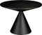 Mica Decorations Royale - Bijzettafel - H42 x Ø60 cm - Metaal - Zwart