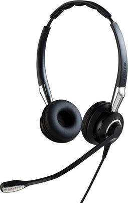 Jabra BIZ 2400 II - Duo Headset - USB - Ruisonderdrukkende microfoon - Zwart