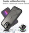iMoshion Hoesje Geschikt voor iPhone 13 Pro Max Hoesje - iMoshion 360° Full Protective Case - Zwart / Transparant