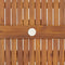 vidaXL - Tuintafel - inklapbaar - 90x75 - cm - massief - acaciahout