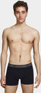 JACK&JONES ADDITIONALS JACWAISTBAND TRUNKS - Boxershorts - 3-pack - Asphalt (3-pack)