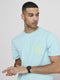 ONLY & SONS INK REG SS - T-shirt - Korte mouw - Aquatic - Maat S